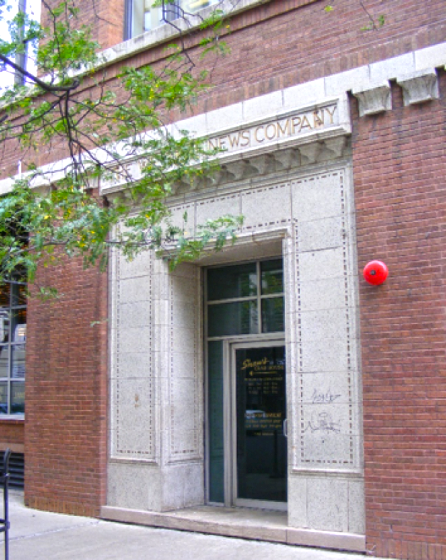 West terra cotta entrance